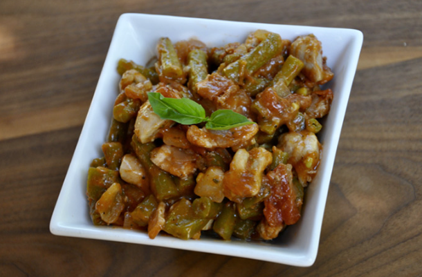 Creole Chicken and Green Beans
